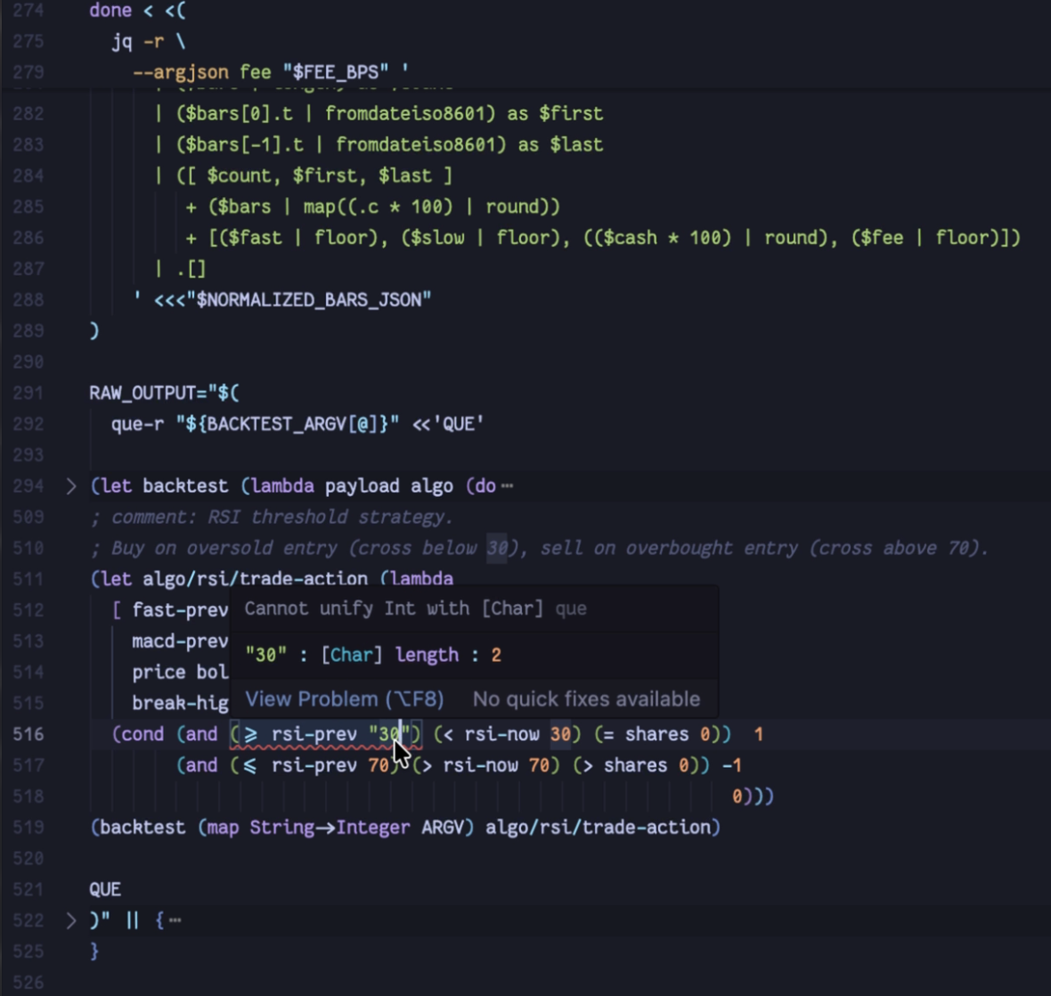 Que Script Website