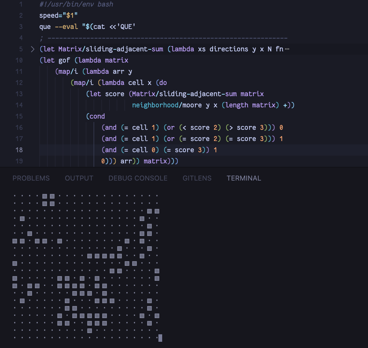 Que Script Website